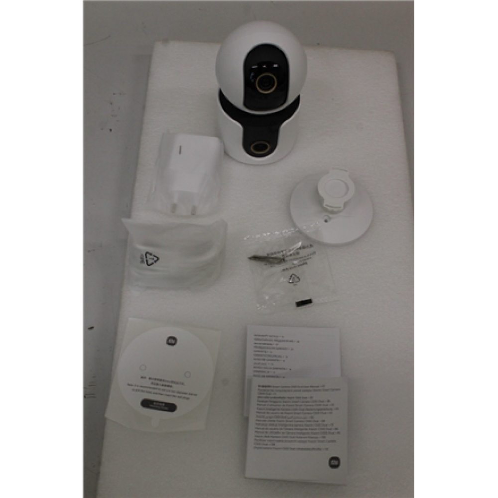 SALE OUT. Xiaomi Smart Camera C500 Dual EU , Xiaomi Smart Security Camera , C500 Dual EU , 24 month(s) , PTZ , 4 MP , 5P Optical lenses/ F1.6 , H.265 , MicroSD, max. 256 GB , White DEMO