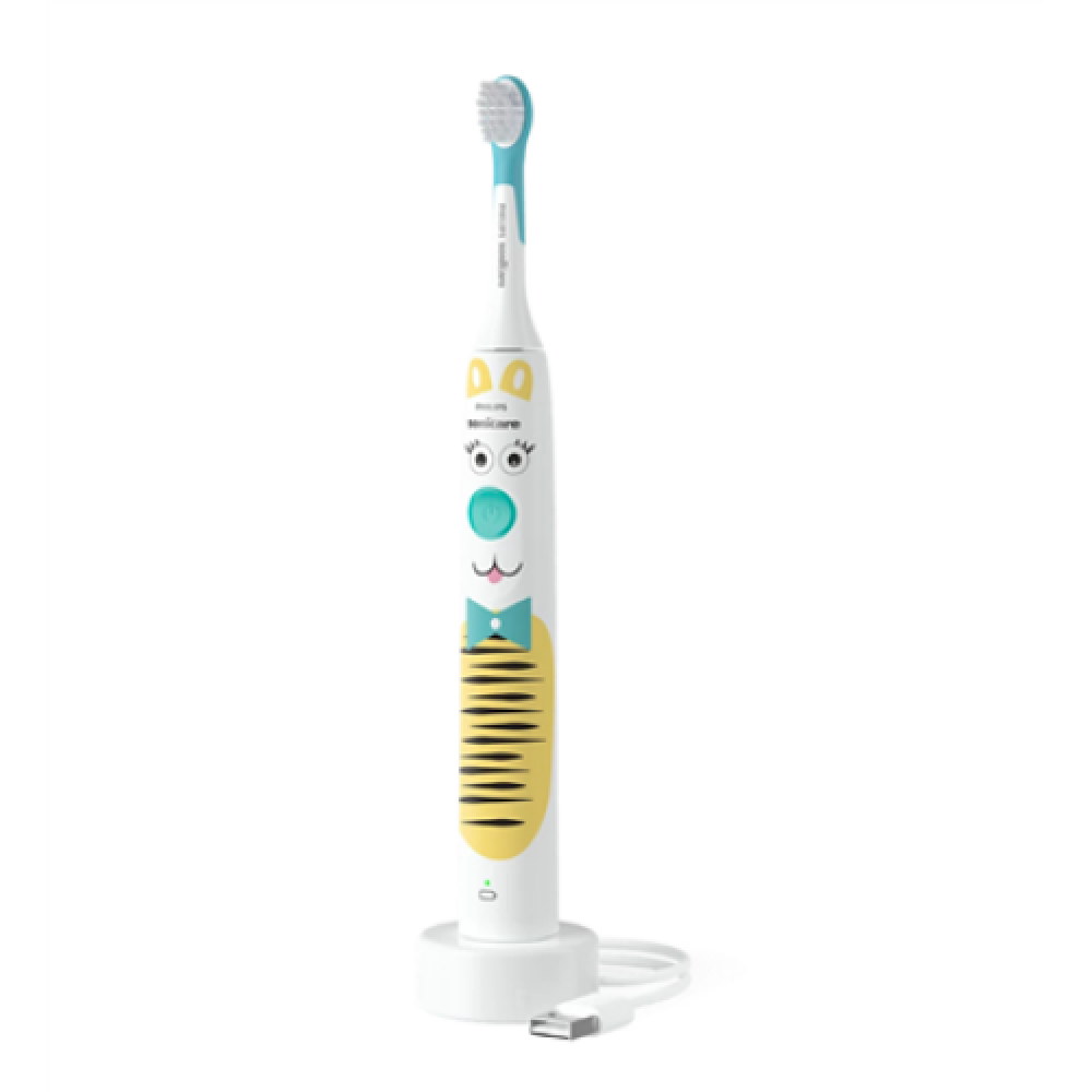Philips Sonicare Sonic Electric Toothbrush , HX3601/01 , Rechargeable , For children , Number of brush heads included 1 , Number of teeth brushing modes 1 , White