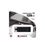 Kingston , USB Flash Drive , DataTraveler 70 , 128 GB , USB Type-C , Black
