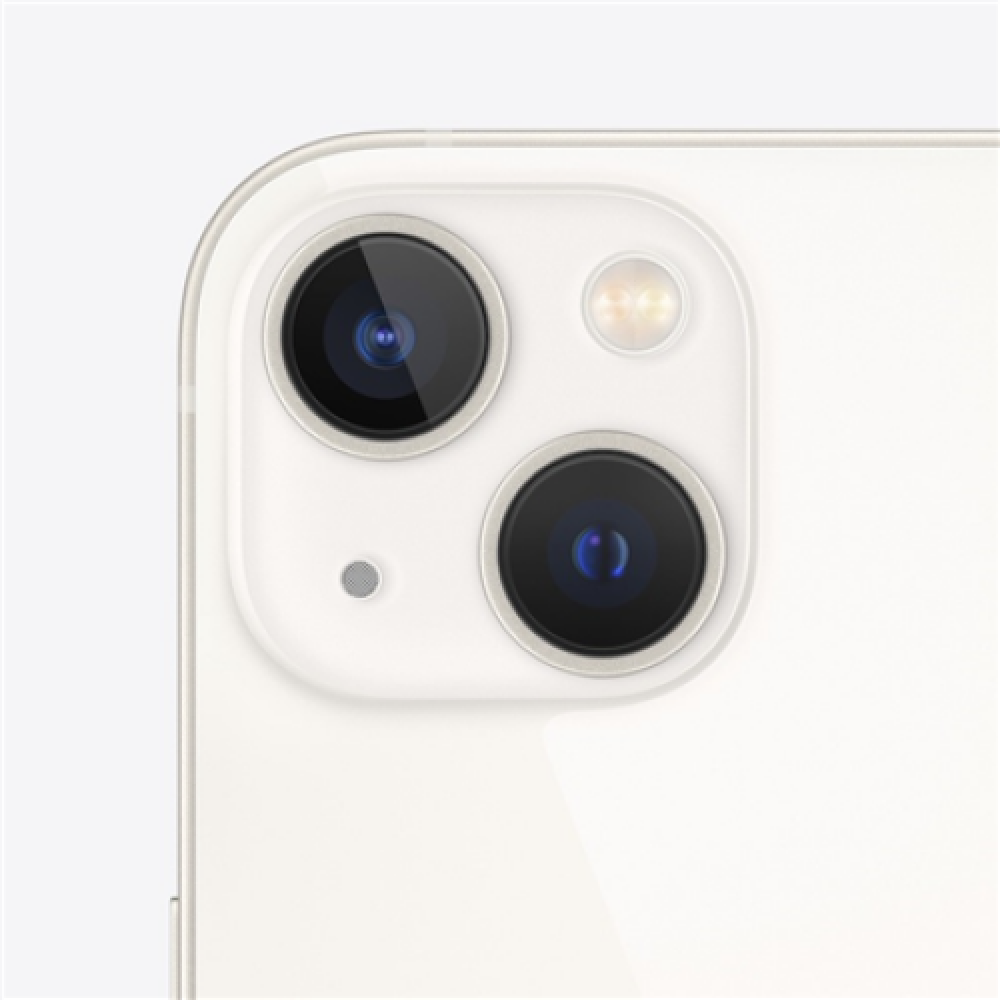 Apple , iPhone 13 , Starlight , 6.1 , Super Retina XDR OLED , 1170 x 2532 pixels , Apple , A15 Bionic , Internal RAM 4 GB , 128 GB , Dual SIM , Nano-SIM , 3G , 4G , 5G , Main camera resolution 12+12 MP , Secondary camera resolution 12 MP , iOS , 15 , 3240