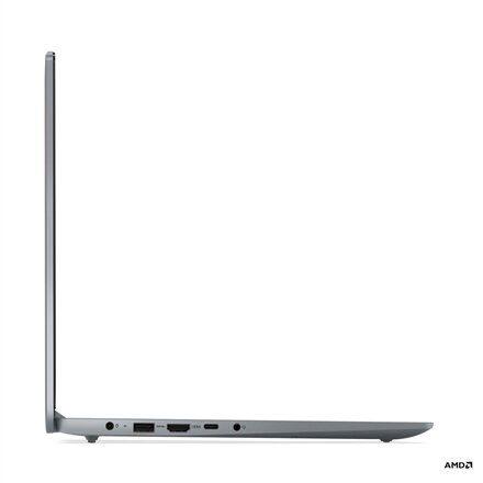 Lenovo IdeaPad Slim 3 15ABR8 , Arctic Grey , 15.6 , IPS , FHD , 1920 x 1080 pixels , Anti-glare , AMD Ryzen 5 , 5625U , 16 GB , Soldered DDR4 , Solid-state drive capacity 512 GB , AMD Radeon Graphics , Windows 11 Home , 802.11ax , Bluetooth version 5.2 , 