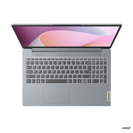 Lenovo IdeaPad Slim 3 15ABR8 , Arctic Grey , 15.6 , IPS , FHD , 1920 x 1080 pixels , Anti-glare , AMD Ryzen 5 , 5625U , 16 GB , Soldered DDR4 , Solid-state drive capacity 512 GB , AMD Radeon Graphics , Windows 11 Home , 802.11ax , Bluetooth version 5.2 , 