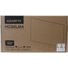 SALE OUT. Gigabyte Gaming Monitor 31,5 OLED MO32U24 , SALE OUT. , Gigabyte MO32U24 OLED , 31.5 , QD-OLED , UHD , 240 Hz , 0.03 ms , 3840 x 2160 pixels , Warranty 36 month(s) , DAMAGED PACKAGING
