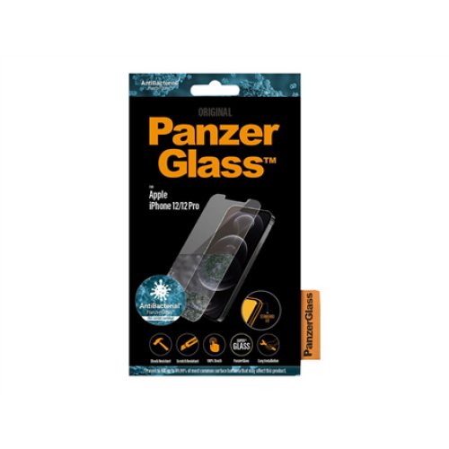 PanzerGlass , Apple , For iPhone 12/12 Pro , Glass , Transparent , Clear Screen Protector