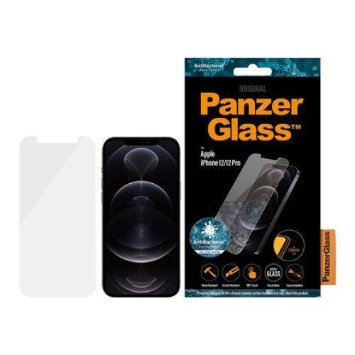 PanzerGlass , Apple , For iPhone 12/12 Pro , Glass , Transparent , Clear Screen Protector