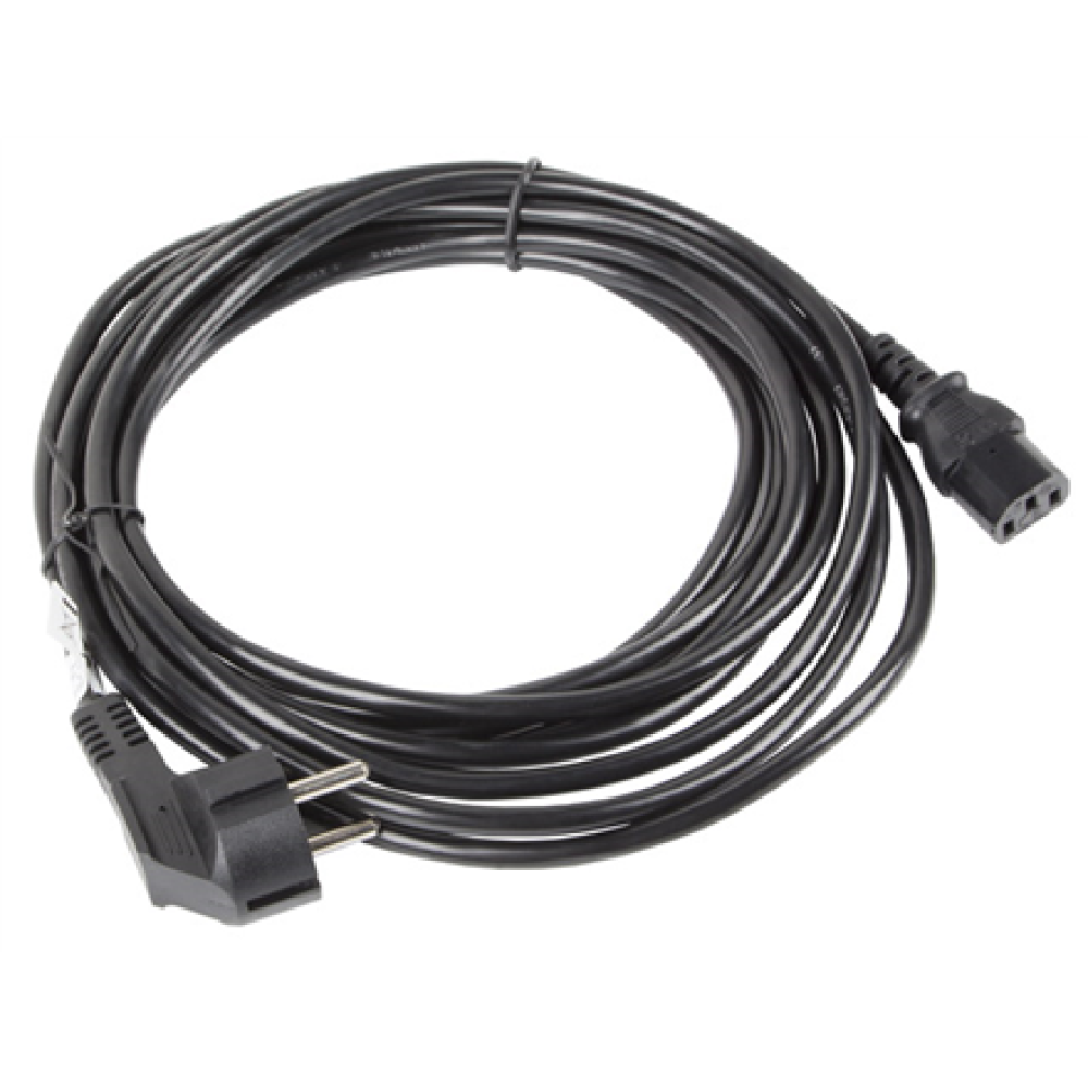 Lanberg , CEE 7/7 to IEC 320 C13 Power Cord , CA-C13C-11CC-0050-BK