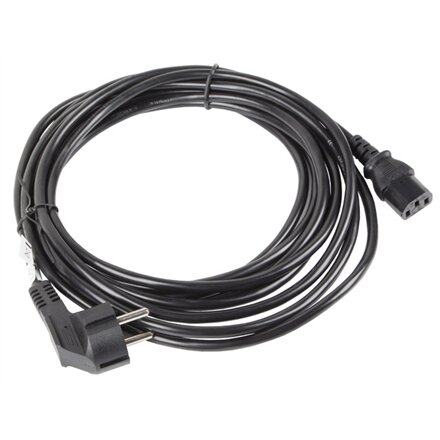 Lanberg , CEE 7/7 to IEC 320 C13 Power Cord , CA-C13C-11CC-0050-BK