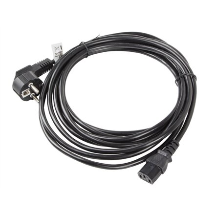 Lanberg , CEE 7/7 to IEC 320 C13 Power Cord , CA-C13C-11CC-0050-BK