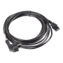Lanberg , CEE 7/7 to IEC 320 C13 Power Cord , CA-C13C-11CC-0050-BK
