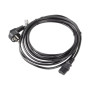 Lanberg , CEE 7/7 to IEC 320 C13 Power Cord , CA-C13C-11CC-0050-BK