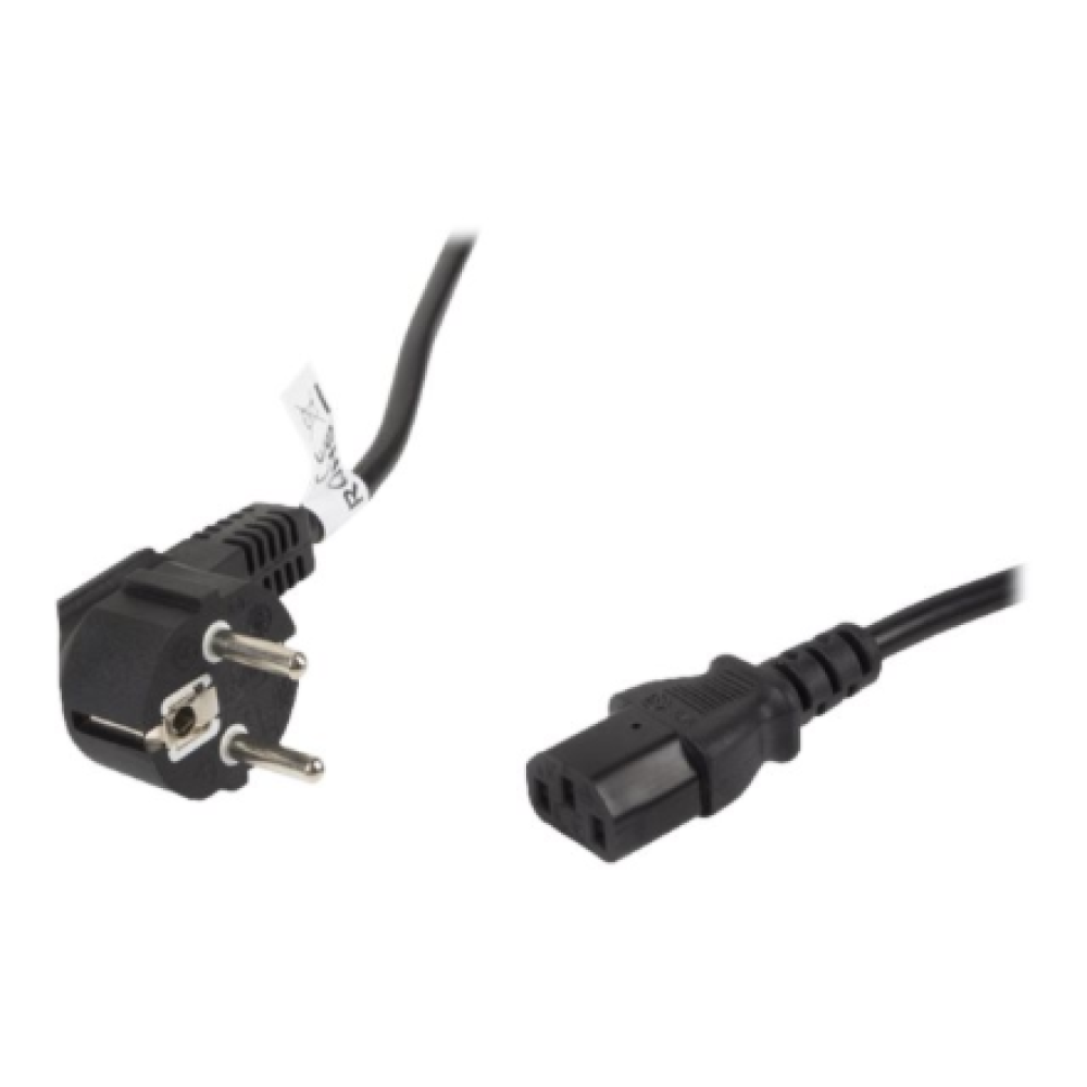 Lanberg , CEE 7/7 to IEC 320 C13 Power Cord , CA-C13C-11CC-0050-BK