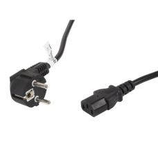 Lanberg , CEE 7/7 to IEC 320 C13 Power Cord , CA-C13C-11CC-0050-BK