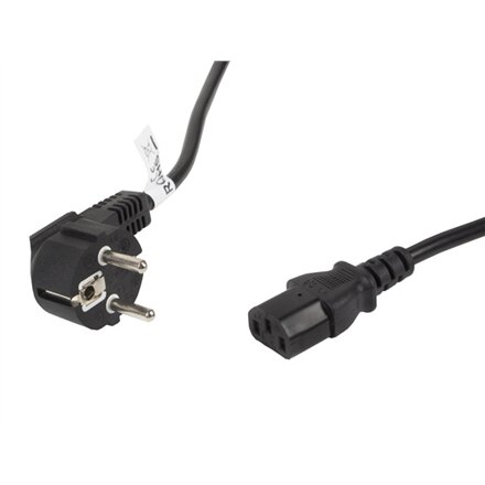Lanberg , CEE 7/7 to IEC 320 C13 Power Cord , CA-C13C-11CC-0050-BK
