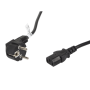 Lanberg , CEE 7/7 to IEC 320 C13 Power Cord , CA-C13C-11CC-0050-BK