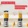 TEFAL Blender , BL16GE30 MiniMix , Tabletop , 400 W , Jar material Glass , Jar capacity 0.7 L , Silver