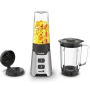TEFAL Blender , BL16GE30 MiniMix , Tabletop , 400 W , Jar material Glass , Jar capacity 0.7 L , Silver