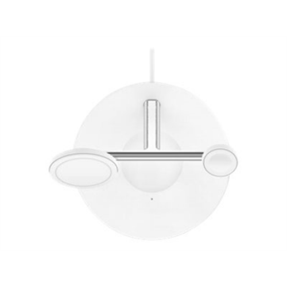 Belkin , Pro MagSafe 3in1 Wireless Charging Stand + AC Power Adapter , BOOST CHARGE
