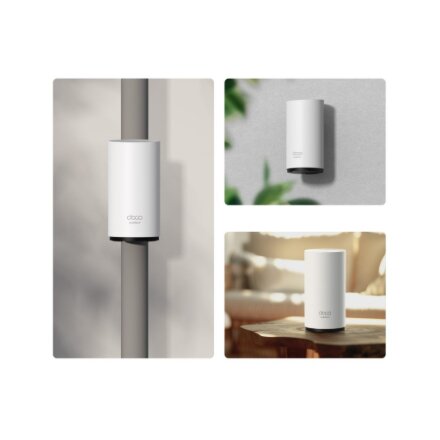 TP-LINK BE3600 Outdoor/Indoor Mesh WiFi 7 Router , Deco BE25-Outdoor (1-pack) , 802.11ax , 2.4 GHz / 5 GHz , MU-MiMO No , PoE in