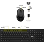 PORT DESIGNS WIRELESS DESKTOP PACK: MOUSE & KEYBOARD 900904-UK Standard, Wireless, Mouse included, Batteries included, EN, 423 g, Black