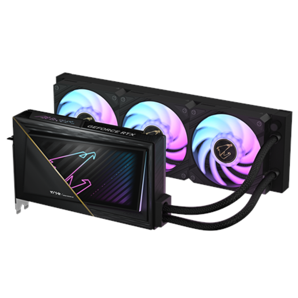 Gigabyte AORUS GeForce RTX 5090 XTREME WATERFORCE 32G , NVIDIA , 32 GB , GeForce RTX 5090 , GDDR7 , HDMI ports quantity 1 , PCI-E 5.0