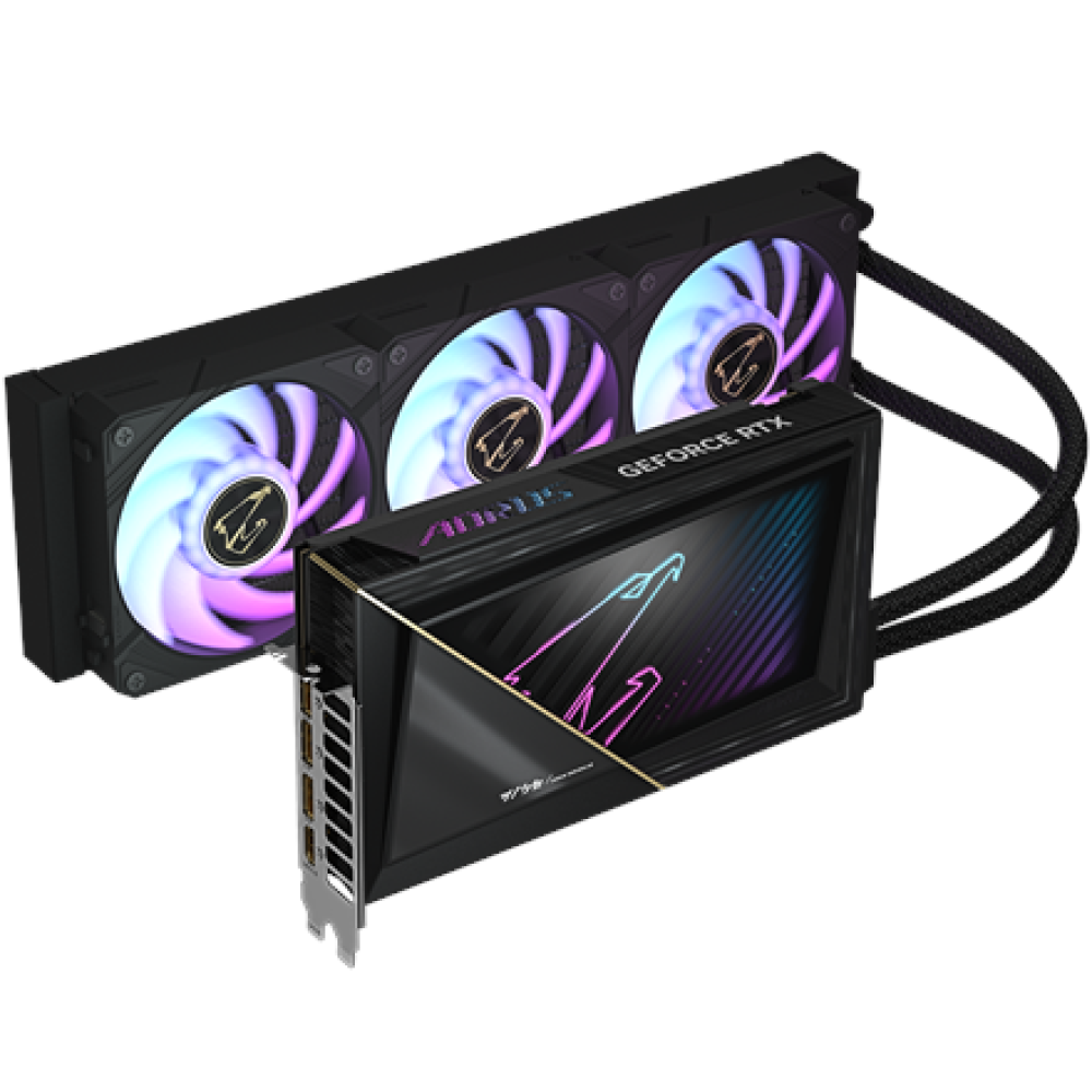 Gigabyte AORUS GeForce RTX 5090 XTREME WATERFORCE 32G , NVIDIA , 32 GB , GeForce RTX 5090 , GDDR7 , HDMI ports quantity 1 , PCI-E 5.0