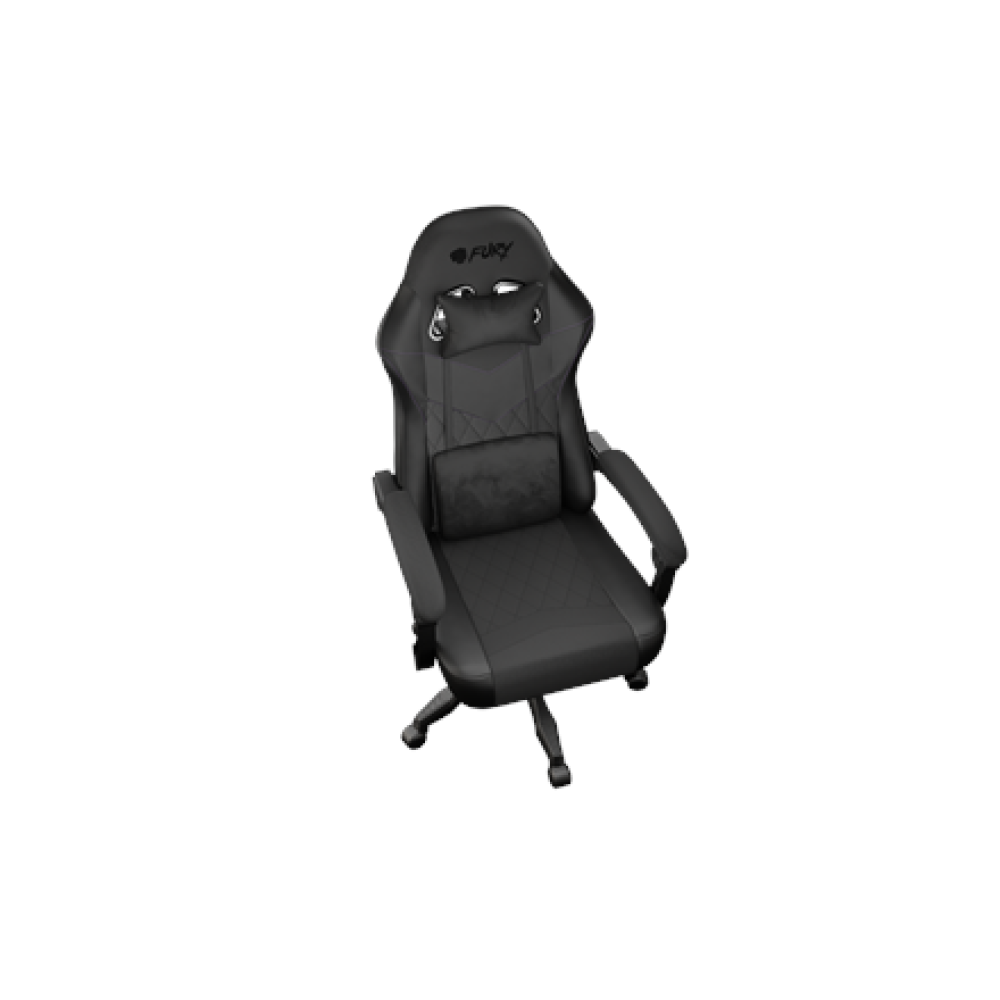 Fury Eco leather/Fabric/Nylon , Gaming Chair , Shinai S2 , Black