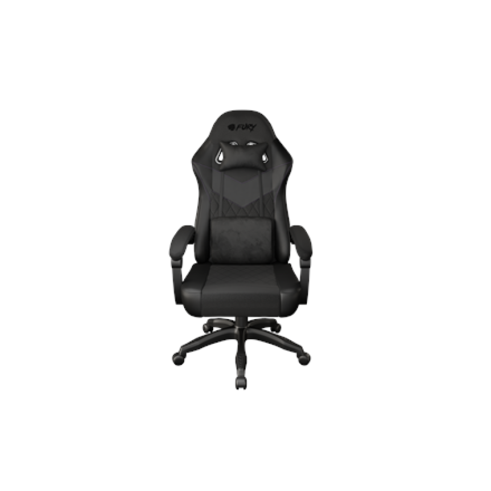 Fury Eco leather/Fabric/Nylon , Gaming Chair , Shinai S2 , Black