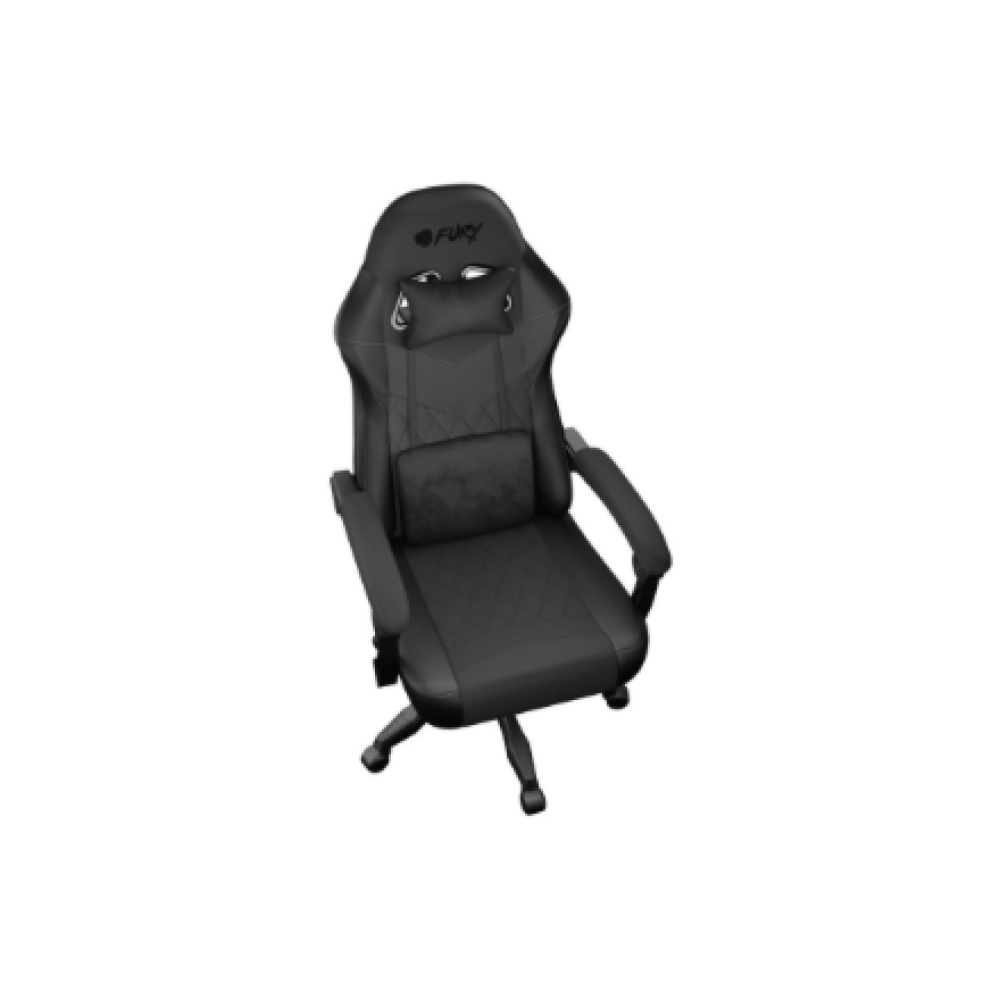 Fury Eco leather/Fabric/Nylon , Gaming Chair , Shinai S2 , Black