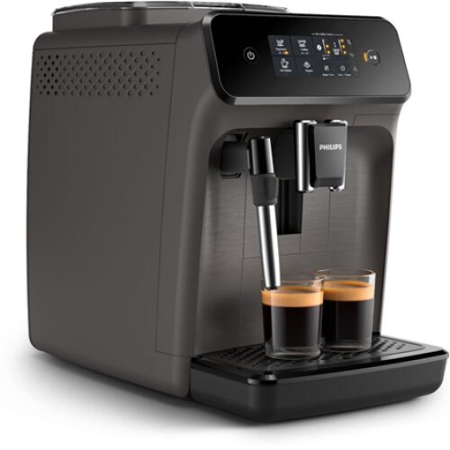 Philips , Espresso Coffee maker Series 1200 , EP1224/00 , Pump pressure 15 bar , Built-in milk frother , Fully automatic , 1500 W , Light Gray