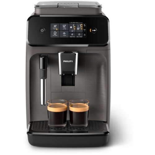 Philips , Espresso Coffee maker Series 1200 , EP1224/00 , Pump pressure 15 bar , Built-in milk frother , Fully automatic , 1500 W , Light Gray