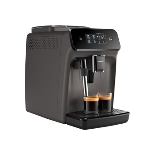 Philips , Espresso Coffee maker Series 1200 , EP1224/00 , Pump pressure 15 bar , Built-in milk frother , Fully automatic , 1500 W , Light Gray