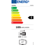 Hisense Mini LED Smart TV , 75U6NQ , 75 , Smart TV , VIDAA OS , UHD , Black