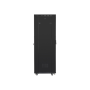 Lanberg , Rack cabinet 19 free-standing 42U/800x800 (flat pack) with glass door, LCD , FF01-8842-12BL , Black