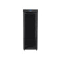 Lanberg , Rack cabinet 19 free-standing 42U/800x800 (flat pack) with glass door, LCD , FF01-8842-12BL , Black