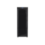Lanberg , Rack cabinet 19 free-standing 42U/800x800 (flat pack) with glass door, LCD , FF01-8842-12BL , Black