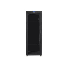 Lanberg , Rack cabinet 19 free-standing 42U/800x800 (flat pack) with glass door, LCD , FF01-8842-12BL , Black Lanberg , Rack cabinet 19 free-standing 42U/800x800 (flat pack) with glass door, LCD , FF01-8842-12BL , Black