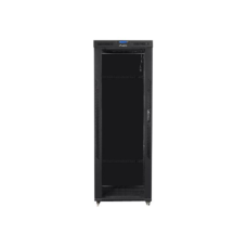 Lanberg Rack cabinet 19 free-standing 42U/800x800 (flat pack) with glass door lCD V2, black , Lanberg