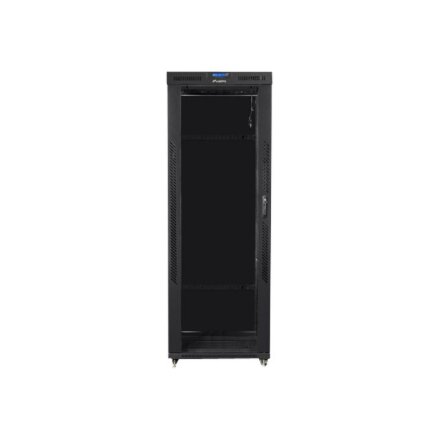 Lanberg , Rack cabinet 19 free-standing 42U/800x800 (flat pack) with glass door, LCD , FF01-8842-12BL , Black