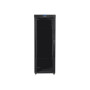 Lanberg , Rack cabinet 19 free-standing 42U/800x800 (flat pack) with glass door, LCD , FF01-8842-12BL , Black