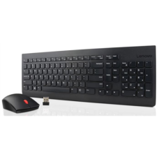 Lenovo , Essential , Essential Wireless Keyboard and Mouse Combo - Russian , Keyboard and Mouse Set , Wireless , Batteries included , EN/RU , Black , Wireless connection