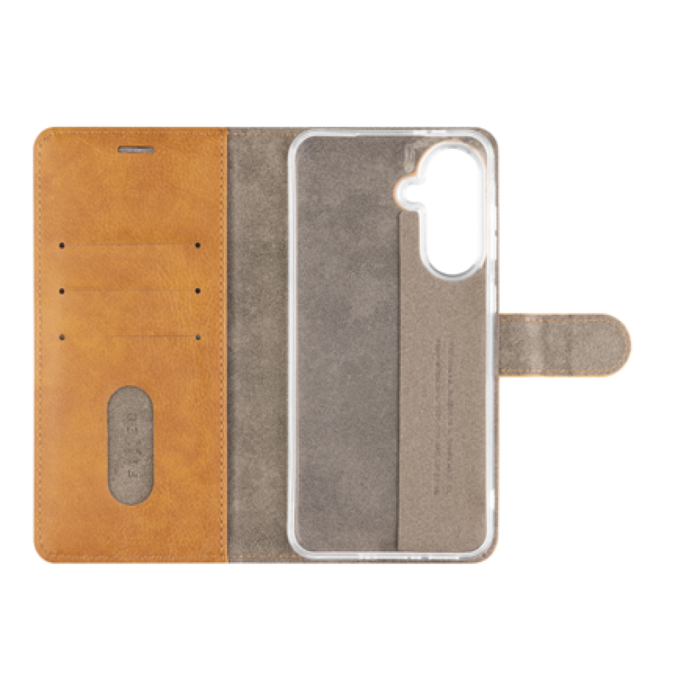 Fixed Opus , Book Case , Samsung , Galaxy A37 5G , Synthetic leather , Brown