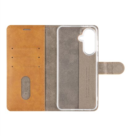 Fixed Opus , Book Case , Samsung , Galaxy A37 5G , Synthetic leather , Brown