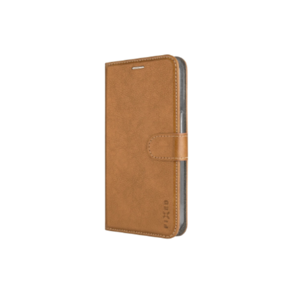 Fixed Opus , Book Case , Samsung , Galaxy A37 5G , Synthetic leather , Brown