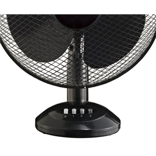Mesko , Fan , MS 7310 , Table Fan , Black , Diameter 40 cm , Number of speeds 3 , Oscillation , 45 W , No