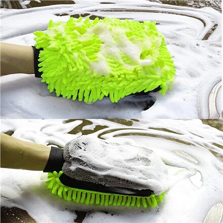 ColorWay , CW-2417 , Microfiber car wash and polish glove, double-sided