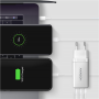 AXAGON GaN wallcharger 3x port (USB-A + 2x USB-C), PD3.0/PPS/QC4+/SFC2.0/AFC/SCP/FCP/Apple, 65W , ACU-DPQ65W