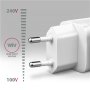 AXAGON GaN wallcharger 3x port (USB-A + 2x USB-C), PD3.0/PPS/QC4+/SFC2.0/AFC/SCP/FCP/Apple, 65W , ACU-DPQ65W