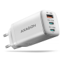 AXAGON GaN wallcharger 3x port (USB-A + 2x USB-C), PD3.0/PPS/QC4+/SFC2.0/AFC/SCP/FCP/Apple, 65W , ACU-DPQ65W