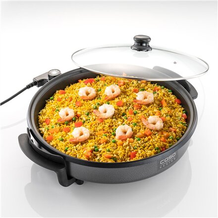Caso , Professional Party Pan , 1500 W , Number of programs 1 , Grey