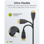 Goobay 80105 Soft HDMI High-Speed Cable with Ethernet , Soft , 5 m